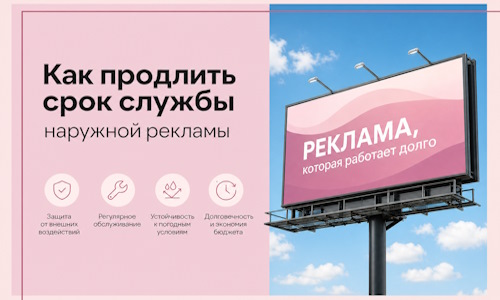 Как продлить срок службы наружной рекламы в  Гусе-Хрустальном